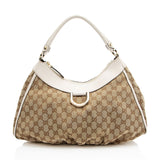 Gucci GG Canvas D Ring Large Hobo