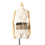 Gucci GG Canvas Double Pocket Belt Bag