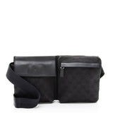 Gucci GG Canvas Double Pocket Belt Bag
