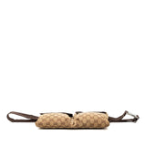 Gucci GG Canvas Double Pocket Belt Bag