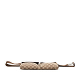 Gucci GG Canvas Double Pocket Belt Bag