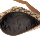 Gucci GG Canvas Double Pocket Belt Bag