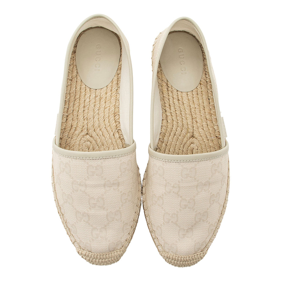 Gucci GG Canvas Espadrilles - Size 6.5 / 36.5
