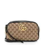 Gucci GG MONOGRAM MATELASSE  MARMONT SMALL CHAIN BAG