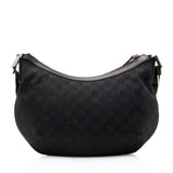 Gucci GG Canvas Half Moon Medium Messenger