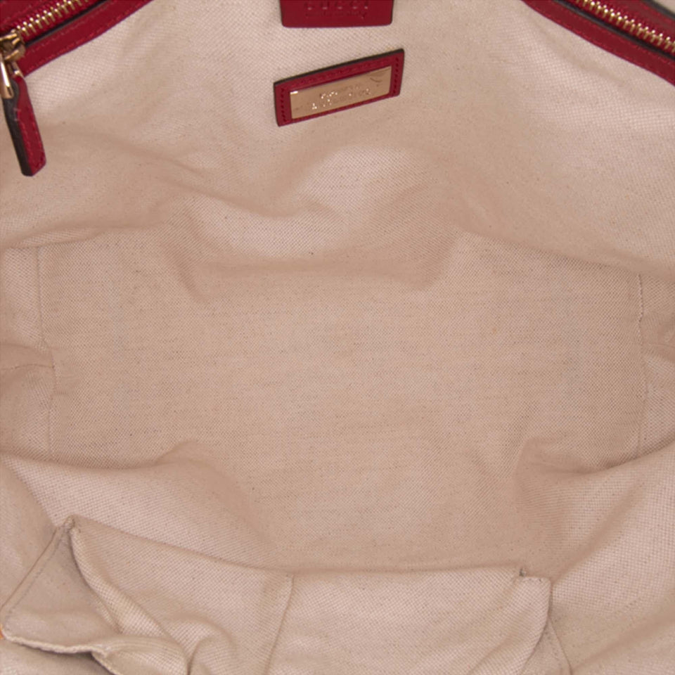 Gucci GG Canvas Heart Bit Satchel