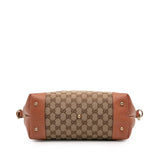 Gucci GG Canvas Heart Bit Satchel