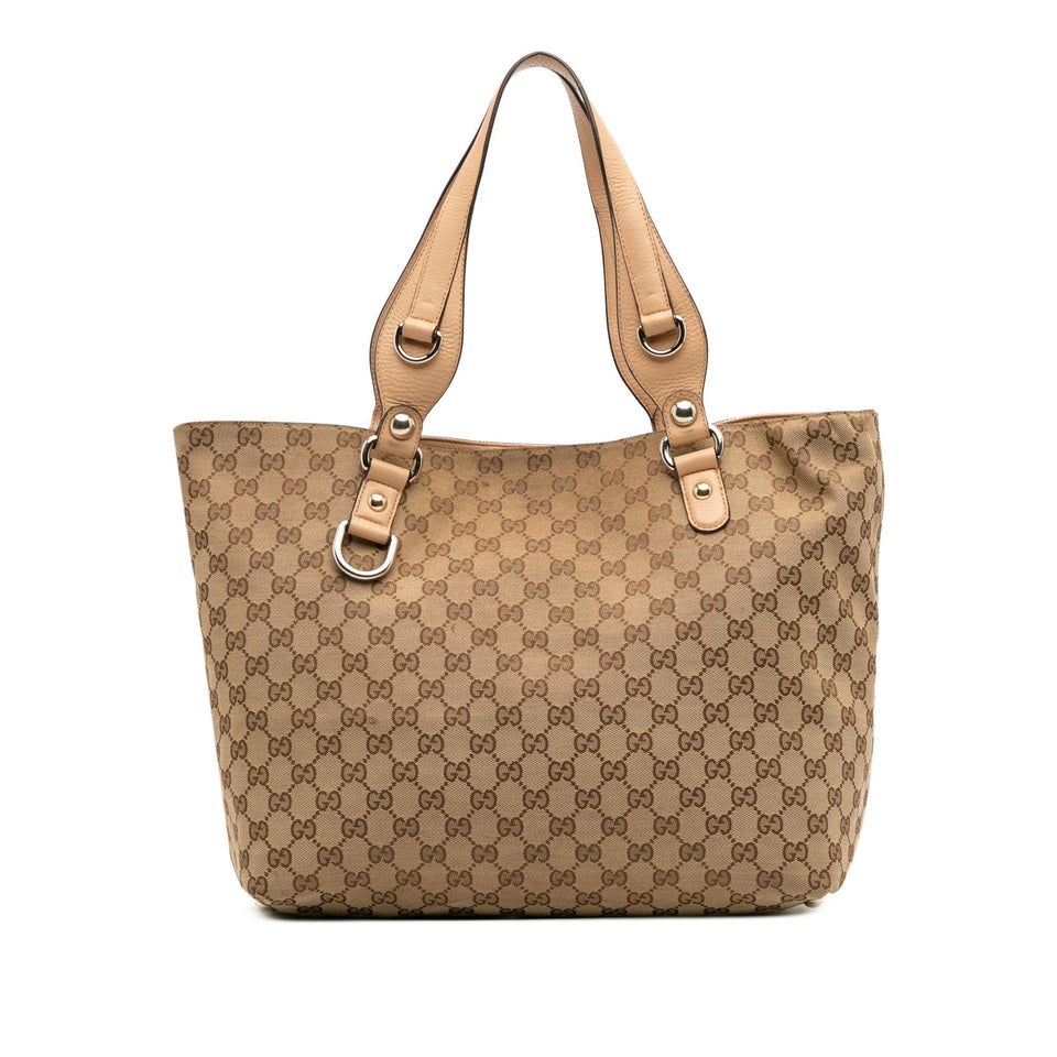 Gucci GG Canvas Icon Bit Tote
