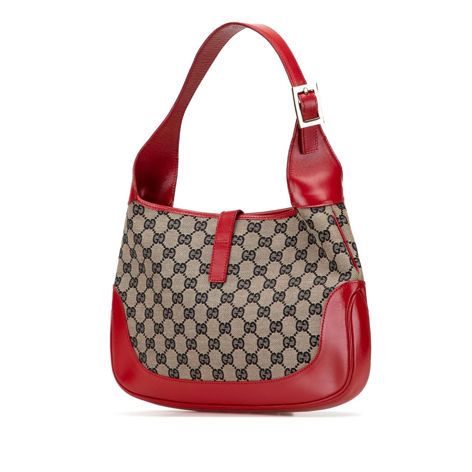 Gucci GG Canvas Jackie Shoulder Bag