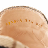 Gucci GG Canvas Jumbo GG Princetown Mules - Size 7.5 / 37.5