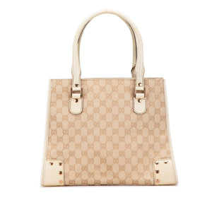 Gucci GG Canvas Nailhead Tote