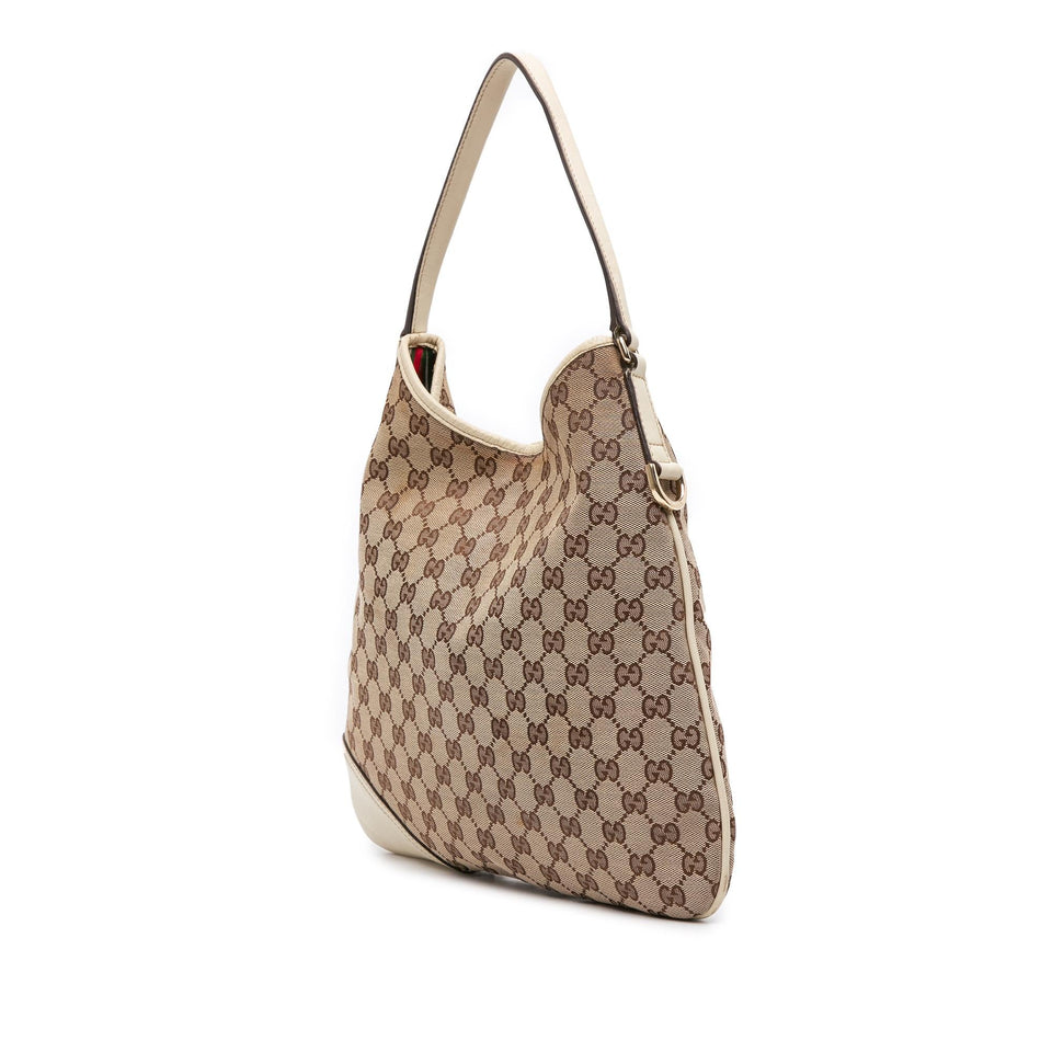 Gucci GG Canvas New Britt Hobo