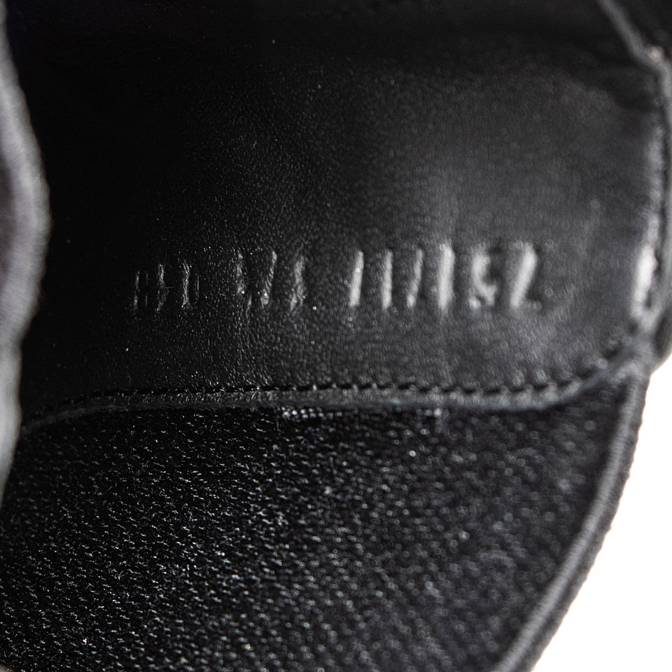 Gucci GG Canvas Novo Combat Boots - Size 7.5 / 37.5