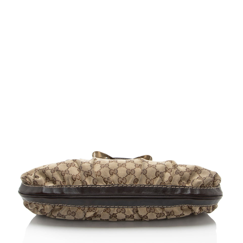 Gucci GG Canvas Queen Medium Hobo