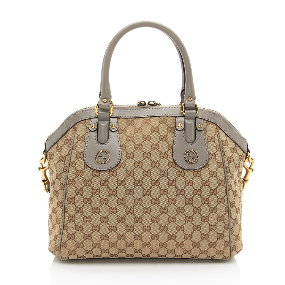 Gucci GG Canvas Scarlett Satchel