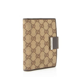 Gucci GG Canvas Small Ring Agenda Cover