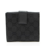 Gucci GG Canvas Studded French Wallet
