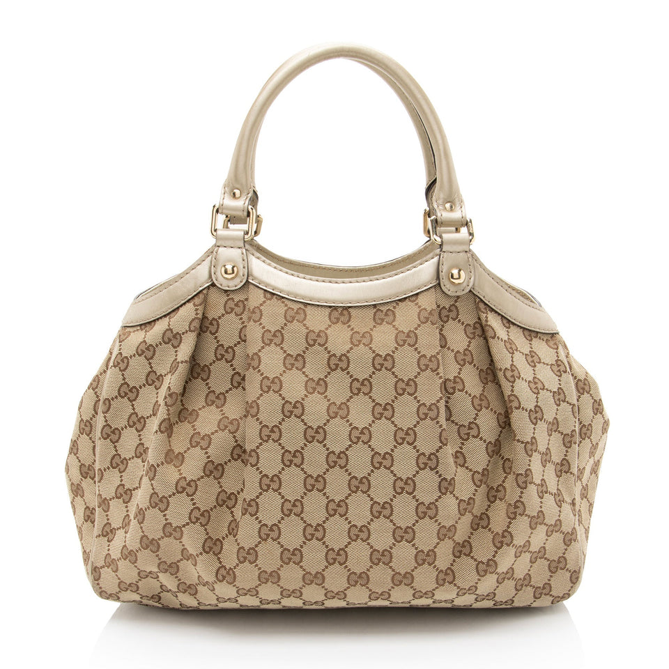 Gucci GG Canvas Sukey Medium Tote