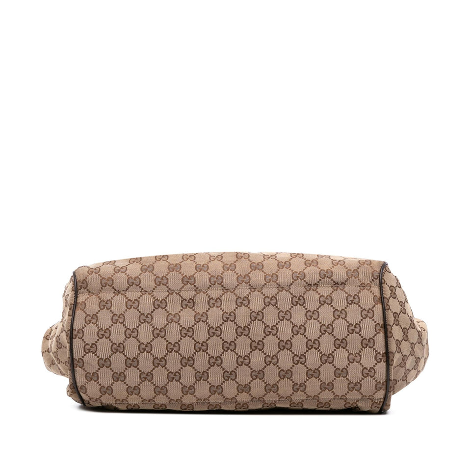 Gucci GG Canvas Sukey Satchel