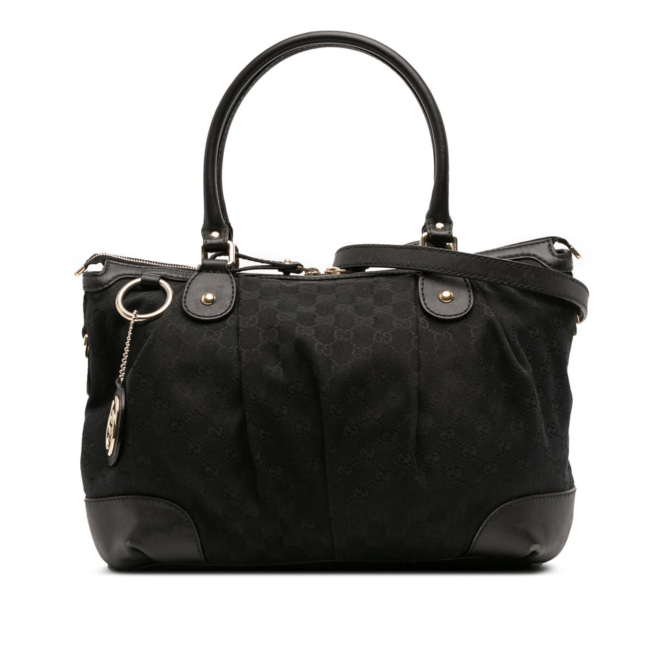 Gucci GG Canvas Sukey Satchel