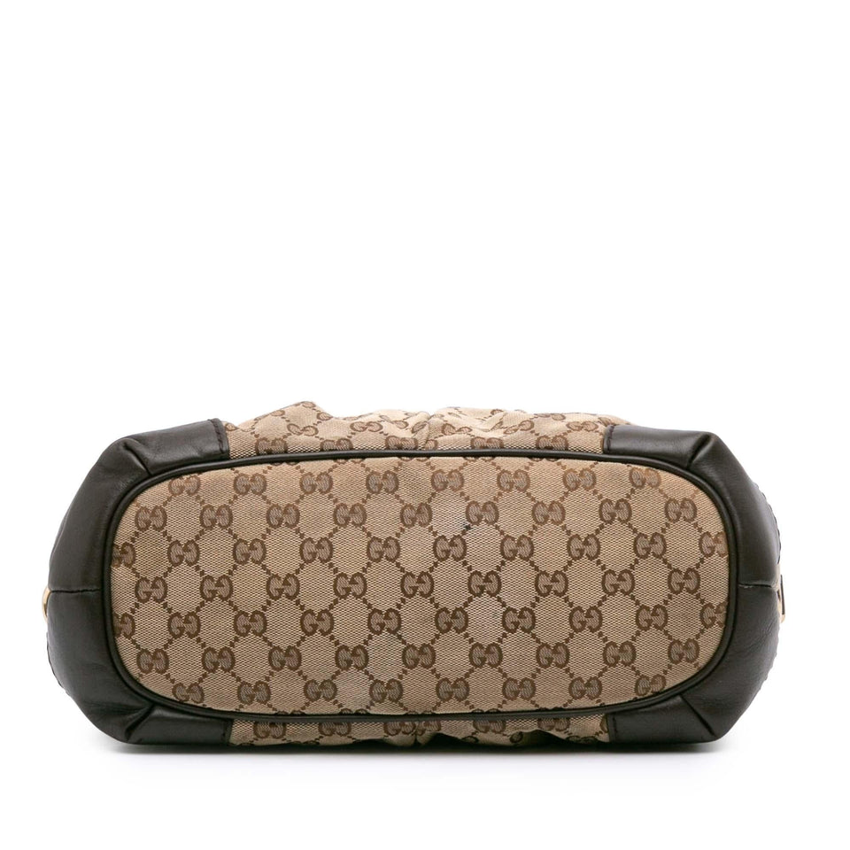 Gucci GG Canvas Sukey Satchel