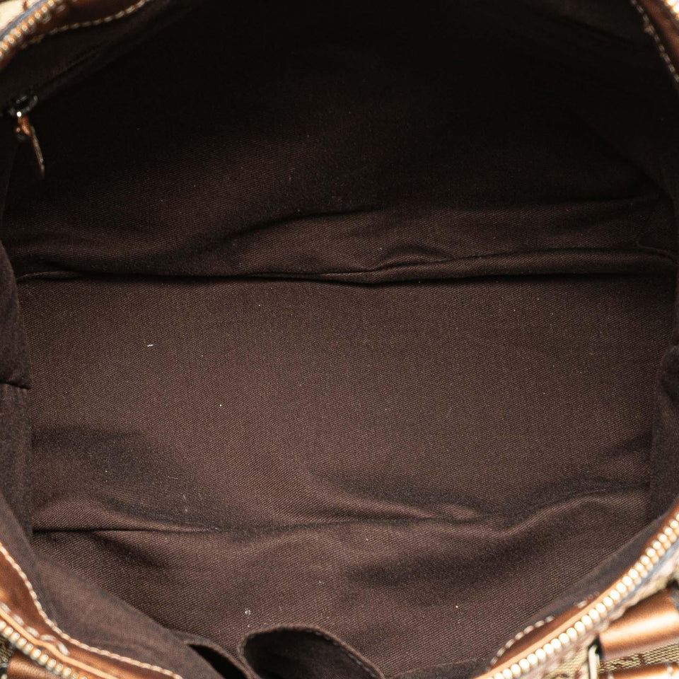 Gucci GG Canvas Sukey Satchel