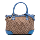 Gucci GG Canvas Sukey Satchel