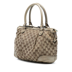 Gucci GG Canvas Sukey Satchel