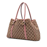 Gucci GG Canvas Twins Tote