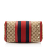 Gucci GG Canvas Vintage Web Joy Medium Boston Bag