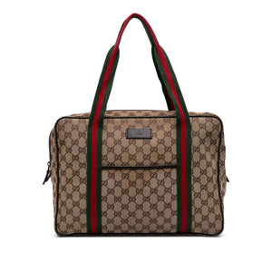 Gucci GG Canvas Web Business Bag