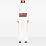 Gucci GG Canvas Web Double Pocket Belt Bag