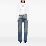 Gucci GG Canvas Web Double Pocket Belt Bag