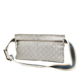 Gucci GG Canvas Web Double Pocket Belt Bag