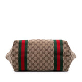 Gucci GG Canvas Web Jolie Tote