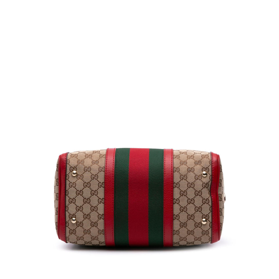 Gucci GG Canvas Web Joy Boston Bag