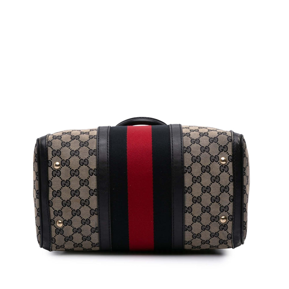 Gucci GG Canvas Web Joy Boston Bag