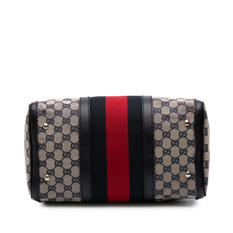 Gucci GG Canvas Web Joy Boston Bag