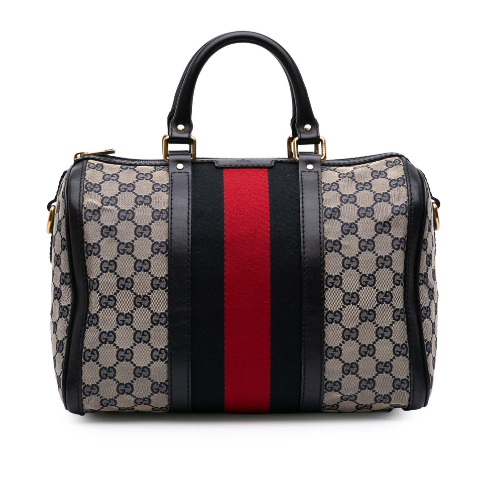 Gucci GG Canvas Web Joy Boston Bag