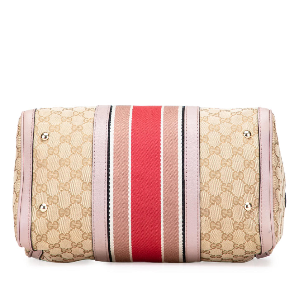 Gucci GG Canvas Web Joy Boston Bag