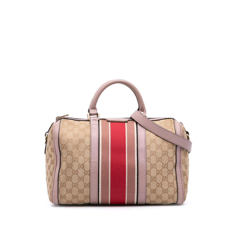Gucci GG Canvas Web Joy Boston Bag