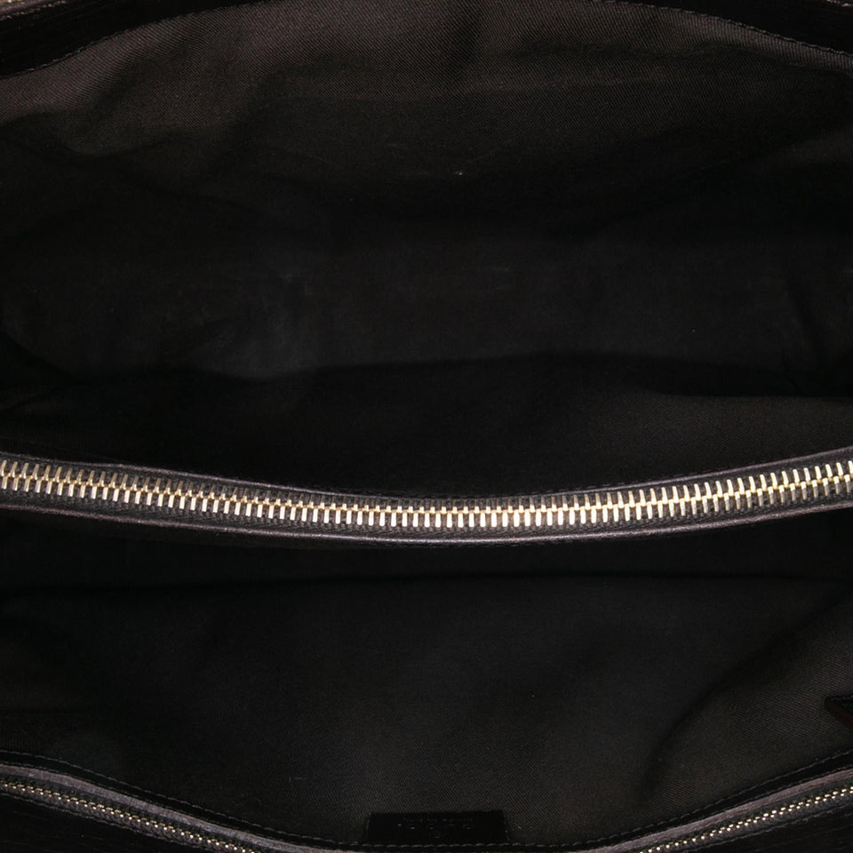 Gucci GG Canvas Web Junco Handbag