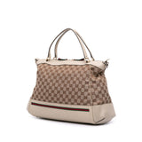 Gucci GG Canvas Web Mayfair Satchel