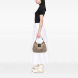 Gucci GG Canvas Web New Ladies Hobo