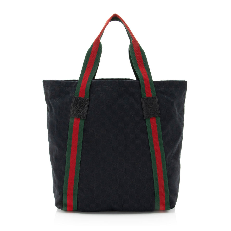 Gucci GG Canvas Web Original Tote