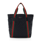 Gucci GG Canvas Web Original Tote