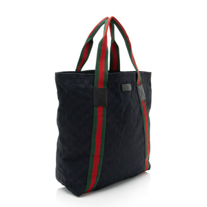 Gucci GG Canvas Web Original Tote
