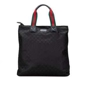 Gucci GG Canvas Web Tote