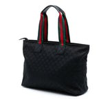 Gucci GG Canvas Web Tote
