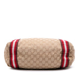 Gucci GG Canvas Web Tote